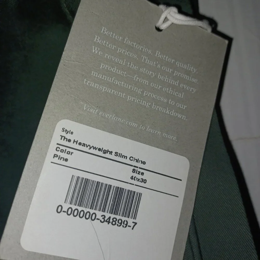 MEN'S EVERLANE THE HEAVYWEIGHT SLIM CHINO PANTS